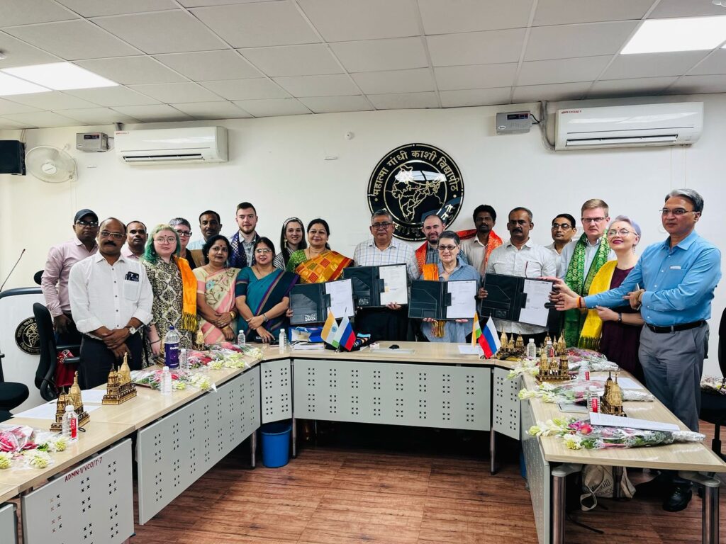MGKVP : काशी विद्यापीठ और रसियन स्टेट लाइब्रेरी फॉर यंग एडल्ट्स, मॉस्को के बीच एमओयू पर हस्ताक्षर MGKVP : काशी विद्यापीठ और रसियन स्टेट लाइब्रेरी फॉर यंग एडल्ट्स, मॉस्को के बीच एमओयू पर हस्ताक्षर MGKVP : काशी विद्यापीठ और रसियन स्टेट लाइब्रेरी फॉर यंग एडल्ट्स, मॉस्को के बीच एमओयू पर हस्ताक्षर