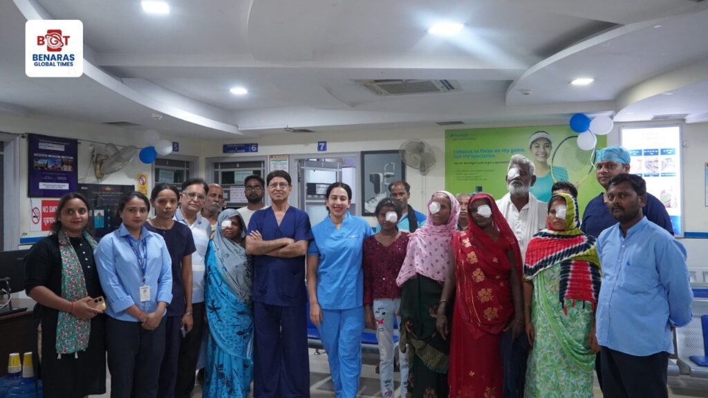 वाराणसी में सात ज़रूरतमंदों की आंखों में लौटी रोशनी, RK Netralaya में हुआ निःशुल्क ऑपरेशन वाराणसी में सात ज़रूरतमंदों की आंखों में लौटी रोशनी, RK Netralaya में हुआ निःशुल्क ऑपरेशन वाराणसी में सात ज़रूरतमंदों की आंखों में लौटी रोशनी, RK Netralaya में हुआ निःशुल्क ऑपरेशन