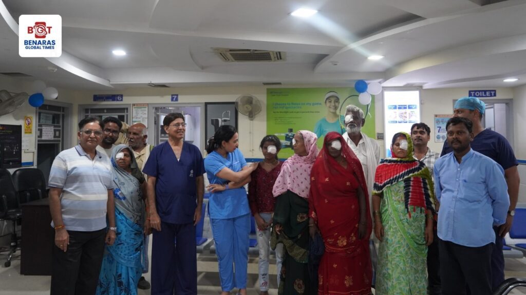 वाराणसी में सात ज़रूरतमंदों की आंखों में लौटी रोशनी, RK Netralaya में हुआ निःशुल्क ऑपरेशन वाराणसी में सात ज़रूरतमंदों की आंखों में लौटी रोशनी, RK Netralaya में हुआ निःशुल्क ऑपरेशन वाराणसी में सात ज़रूरतमंदों की आंखों में लौटी रोशनी, RK Netralaya में हुआ निःशुल्क ऑपरेशन