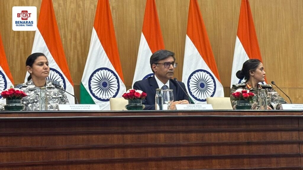 MEA ने प्रेस कॉन्फ्रेंस में दी जानकारी: 9 आतंकी ठिकानों पर ऑपरेशन सिंदूर के तहत पाकिस्तान और PoK में 100 से अधिक आतंकी ढेर MEA ने प्रेस कॉन्फ्रेंस में दी जानकारी: 9 आतंकी ठिकानों पर ऑपरेशन सिंदूर के तहत पाकिस्तान और PoK में 100 से अधिक आतंकी ढेर MEA ने प्रेस कॉन्फ्रेंस में दी जानकारी: 9 आतंकी ठिकानों पर ऑपरेशन सिंदूर के तहत पाकिस्तान और PoK में 100 से अधिक आतंकी ढेर