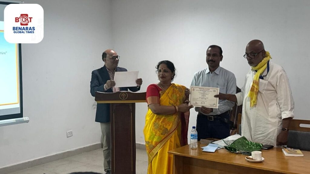 Kashi Vidyapith : प्रो. अमिता सिंह को भूटान में मिला बेस्ट अकादमिक अवार्ड Kashi Vidyapith