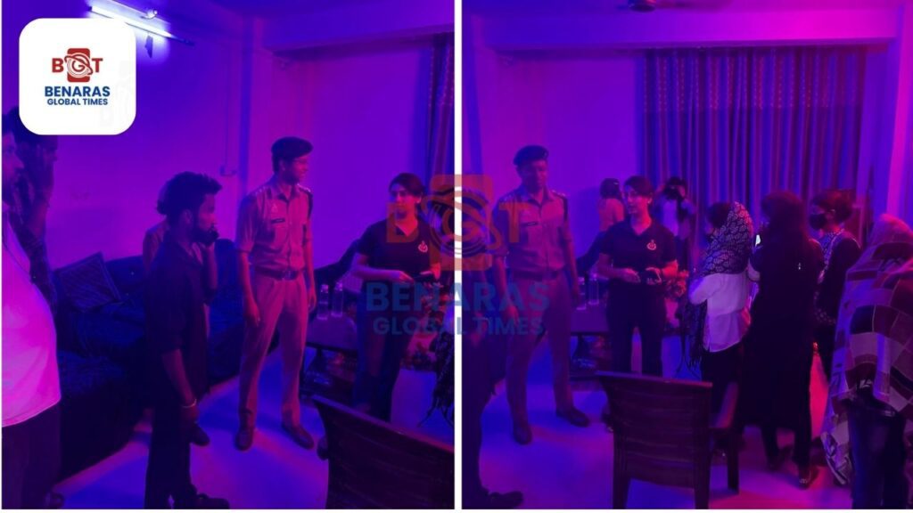 Police Raid : फार्महाउस कैफे में पुलिस की छापेमारी, 6 युवतियाँ और 4 युवक हिरासत में Police Raid