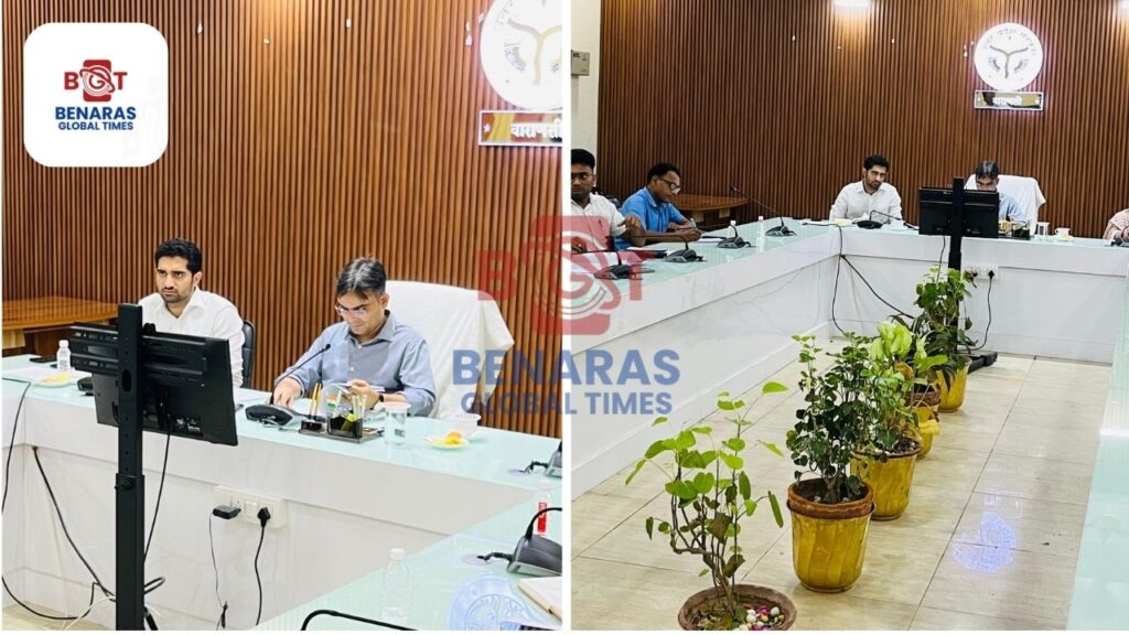 Varanasi DM : गर्मी, लू और बाढ़ राहत की तैयारियों पर समीक्षा बैठक, जिलाधिकारी ने दिए सख्त निर्देश Varanasi DM