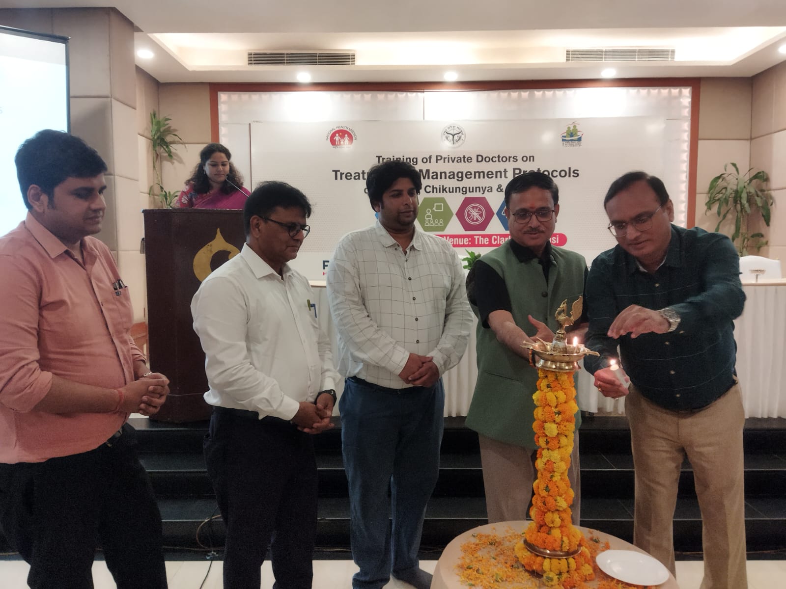 वाराणसी में डेंगू-चिकनगुनिया-मलेरिया पर फोकस: GCPL और PATH-CHRI की वर्कशॉप में डॉक्टर्स को मिला प्रशिक्षण वाराणसी में डेंगू-चिकनगुनिया-मलेरिया पर फोकस: GCPL और PATH-CHRI की वर्कशॉप में डॉक्टर्स को मिला प्रशिक्षण वाराणसी में डेंगू-चिकनगुनिया-मलेरिया पर फोकस: GCPL और PATH-CHRI की वर्कशॉप में डॉक्टर्स को मिला प्रशिक्षण