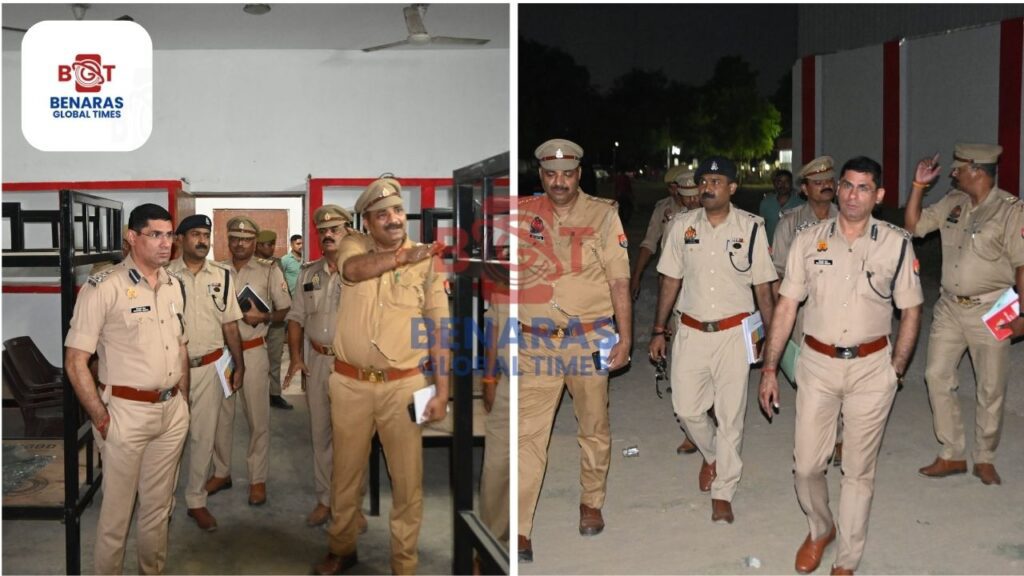 अपर पुलिस आयुक्त शिवहरी मीना ने Police Line में 1212 आरक्षियों के प्रशिक्षण तैयारियों का किया निरीक्षण Police Line