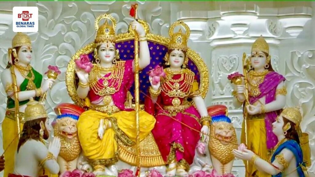 Ayodhya: राम मंदिर में राम दरबार की भव्य स्थापना, सीएम योगी ने किया अभिषेक और आभूषणों से श्रृंगार Ayodhya: राम मंदिर में राम दरबार की भव्य स्थापना, सीएम योगी ने किया अभिषेक और आभूषणों से श्रृंगार Ayodhya: राम मंदिर में राम दरबार की भव्य स्थापना, सीएम योगी ने किया अभिषेक और आभूषणों से श्रृंगार
