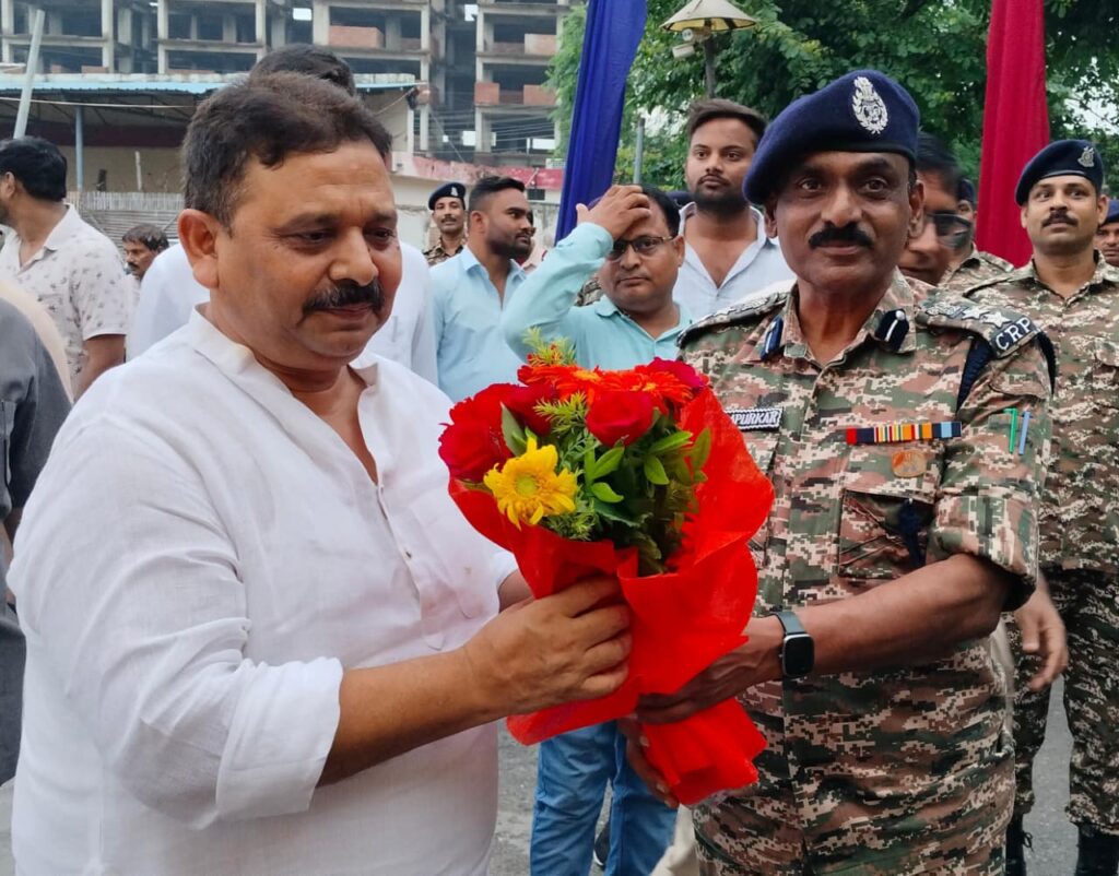 CRPF 95 बटालियन में बाउंड्री वॉल, रोड मेंटीनेंस और ओपन जिम का हुआ उद्घाटन CRPF