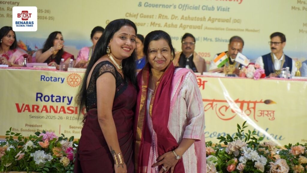 Rotary Club Varanasi ने मनाया 23वां पदग्रहण समारोह, सेवा और संकल्प का रहा उत्साहपूर्ण आयोजन Rotary Club Varanasi ने मनाया 23वां पदग्रहण समारोह, सेवा और संकल्प का रहा उत्साहपूर्ण आयोजन Rotary Club Varanasi ने मनाया 23वां पदग्रहण समारोह, सेवा और संकल्प का रहा उत्साहपूर्ण आयोजन